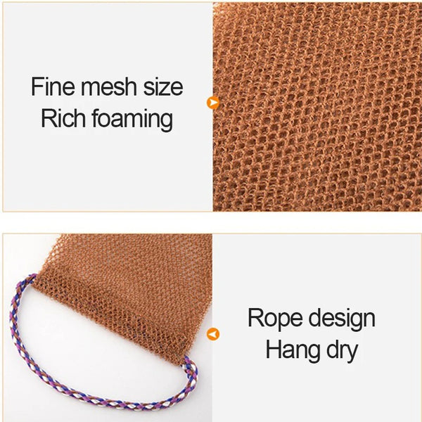 DeepClean Mesh Shower Puff